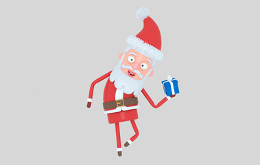 Santa Claus holding a gift. Isolated.

Isolated. Easy automatic vectorization. Easy background remove. Easy color change. Easy combine. 