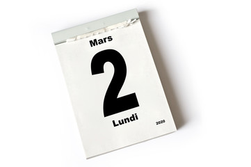 2. Mars 2020