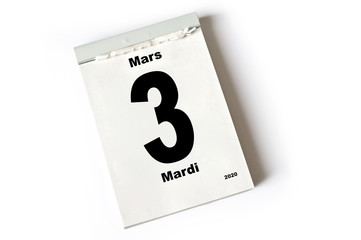 3. Mars 2020