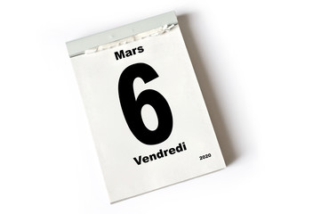 6. Mars 2020