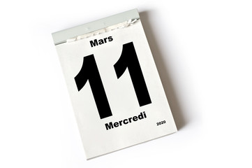 11. Mars 2020