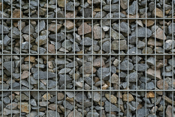 Gabionen, Steinzaun, Steinmauer