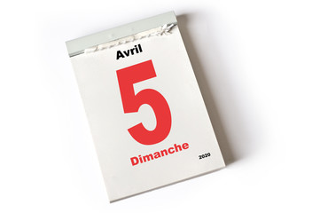5. Avril 2020