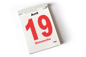 19. Avril 2020