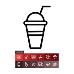 Frappe vector icon