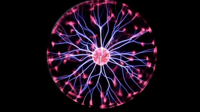 Sfera di plasma in azione