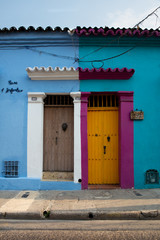 Puertas de colores