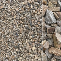 gravier d&eacute;coratif gneis