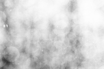 White lights background blur, abstract effect