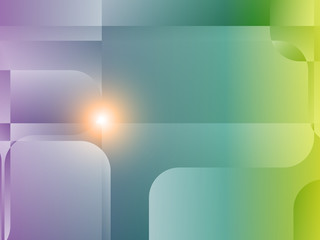 Bright polygonal background