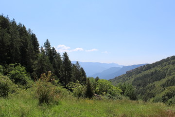Fototapeta premium paisaje des de la montaña