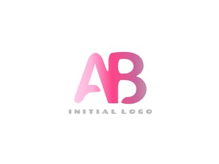 AB Initial Logo for your startup venture