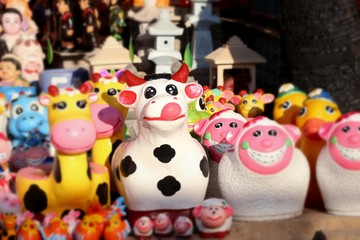 Decorative dolls garden for sell