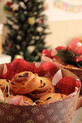 クリスマスの手作りパン