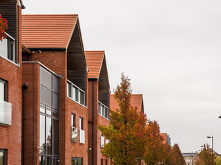 new unique design modern detached house in england