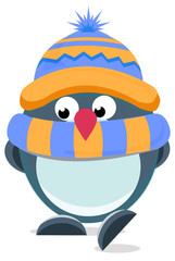 Cute hand drawn penguin 2