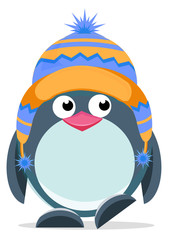 Cute hand drawn penguin 3