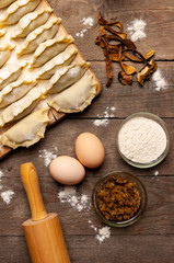 Preparation of traditional dumplings