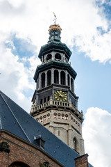 Fototapeta na wymiar Tower Lange Jan in Middelburg