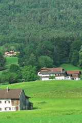 house in the mountains