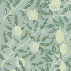 Fruit or Pomegranate by William Morris (1834-1896). Original from The MET Museum. Digitally enhanced by rawpixel. - 233374427