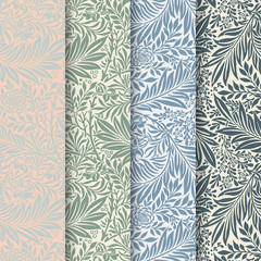 Fototapeta premium Larkspur by William Morris (1834-1896). Original from The MET Museum. Digitally enhanced by rawpixel.