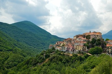 Travel in Italy, discovering small mountain villages
