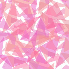Obraz premium Abstract background. Pink a triangle. modern