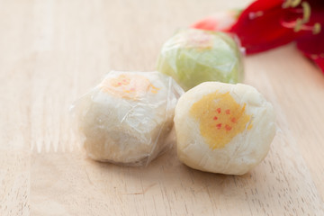 Chinese Pastry-Mung Bean with Egg Yolk