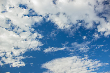 blue sky with clouds background texture