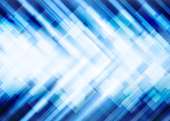 Obraz premium Blue Blurred abstract background