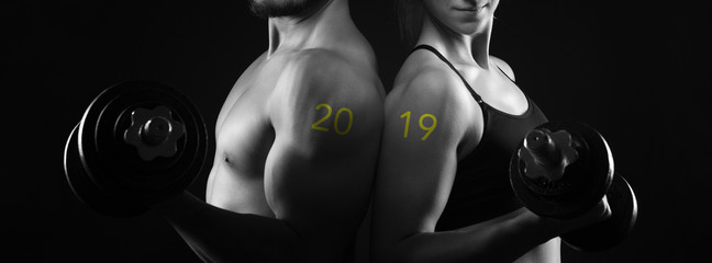 2019 - perfect male female upper body motivation new year