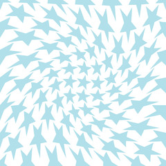 Seamless geometric star vector pattern. Retro design backdrop texture.