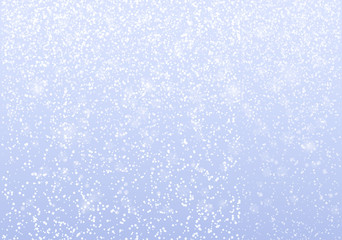 Snow falling background. Winter snowstorm. Design for Cristmas and New Year holidays. Vector illustration.