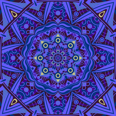 Islamic ornament vector , persian motiff . Round pattern elements d.