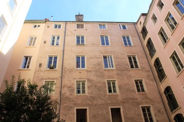 Naklejka premium Lyon - La Croix Rousse