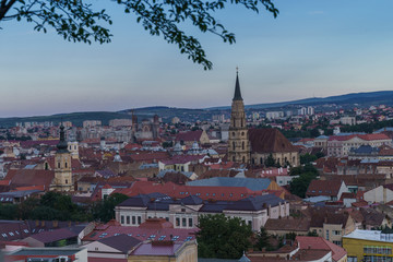Obraz premium Cluj from above