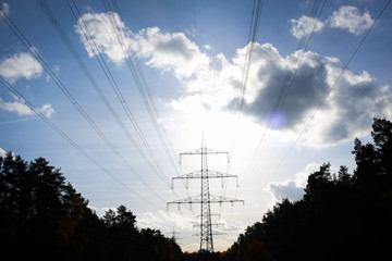 Stromleitungen 