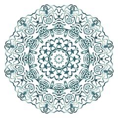 Vector Floral mandala. Vintage decorative elements. Vector illustration