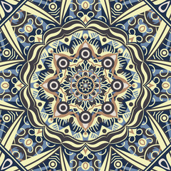 Islamic ornament vector , persian motiff . Round pattern elements e.