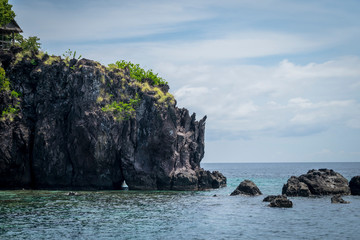 Naklejka premium Apo Island Philippines