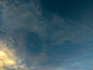 Obraz premium blue sky with clouds
