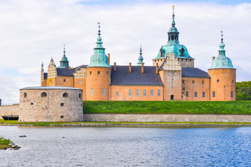 Kalmar castle close-up, Sweden.