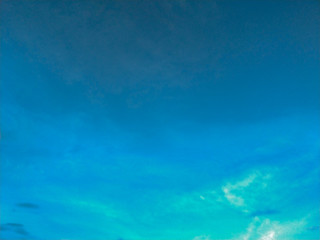 blue sky with clouds