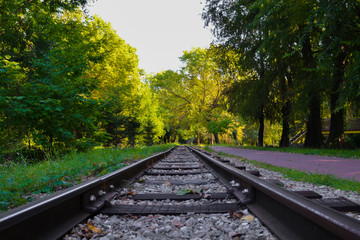 Fototapeta premium Railway track