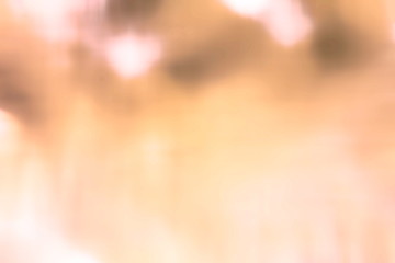 Abstract blurred yellow background with soft blurred focus