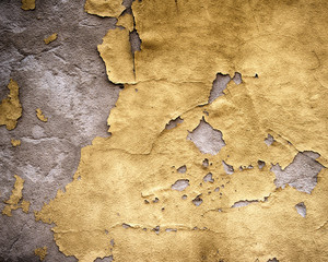 Texture of the old cracked paint