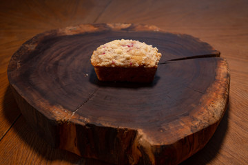 muffins on a table