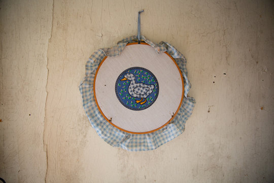 decorative sewn duck