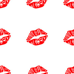 Pattern lipstick trace